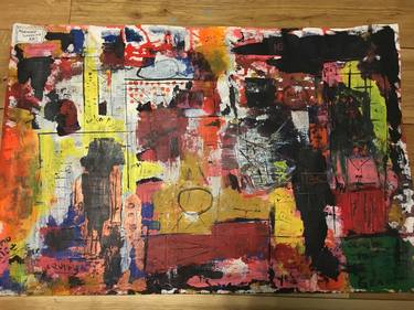 Original Abstract Political Paintings by Peter Wankowicz