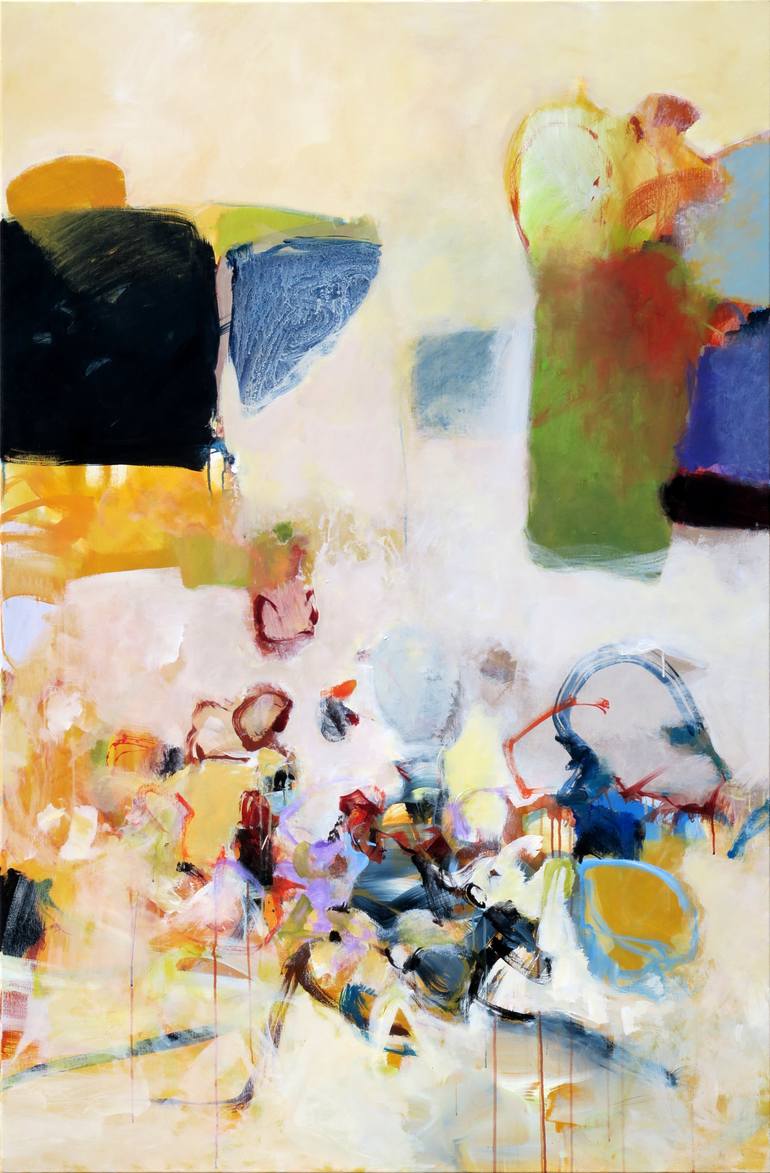 Original Abstract Expressionism Abstract Painting by Thomas Steyer