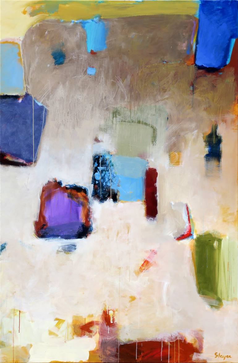 Original Abstract Expressionism Abstract Painting by Thomas Steyer