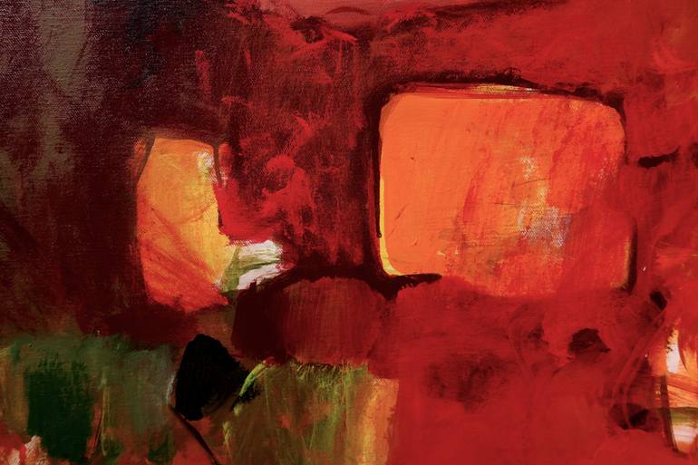 Original Abstract Expressionism Abstract Painting by Thomas Steyer