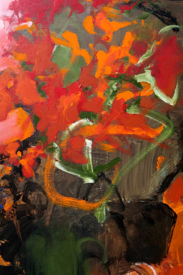 Original Abstract Expressionism Abstract Painting by Thomas Steyer