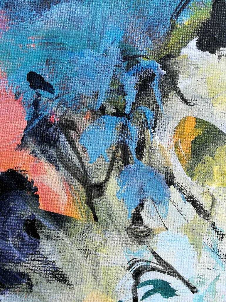 Original Abstract Expressionism Abstract Painting by Thomas Steyer
