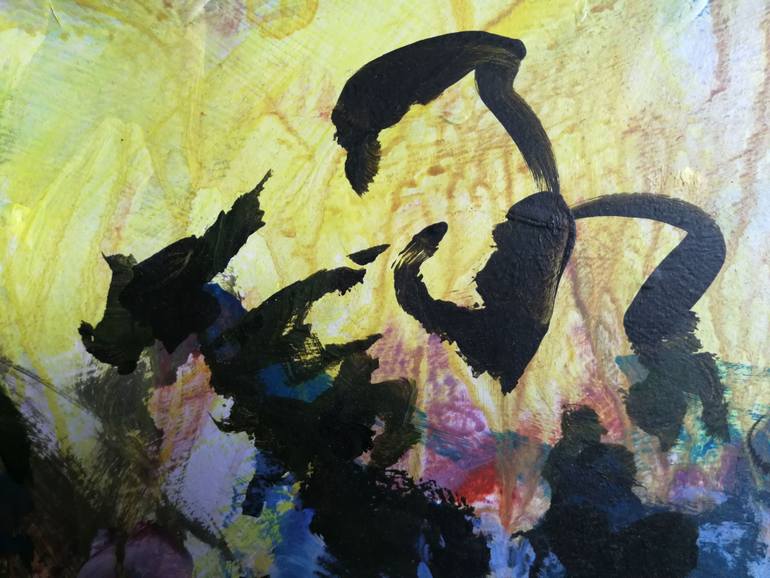 Original Abstract Expressionism Abstract Painting by Thomas Steyer