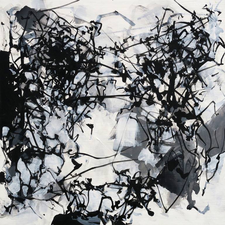 Original Abstract Expressionism Abstract Painting by Thomas Steyer