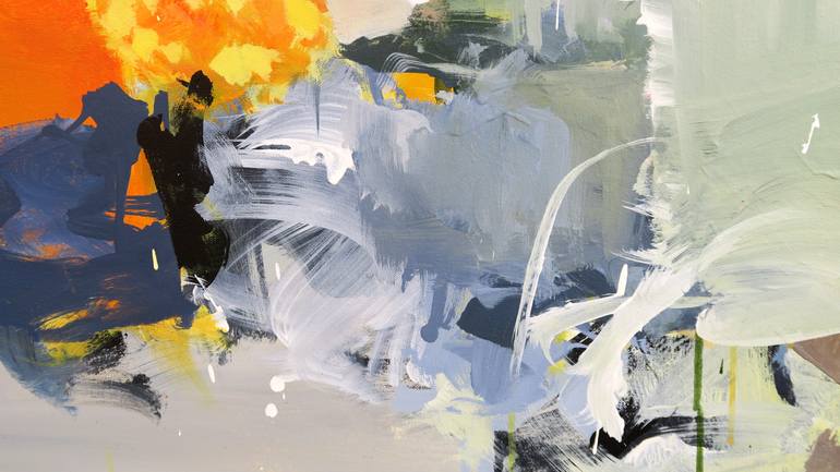 Original Abstract Expressionism Abstract Painting by Thomas Steyer