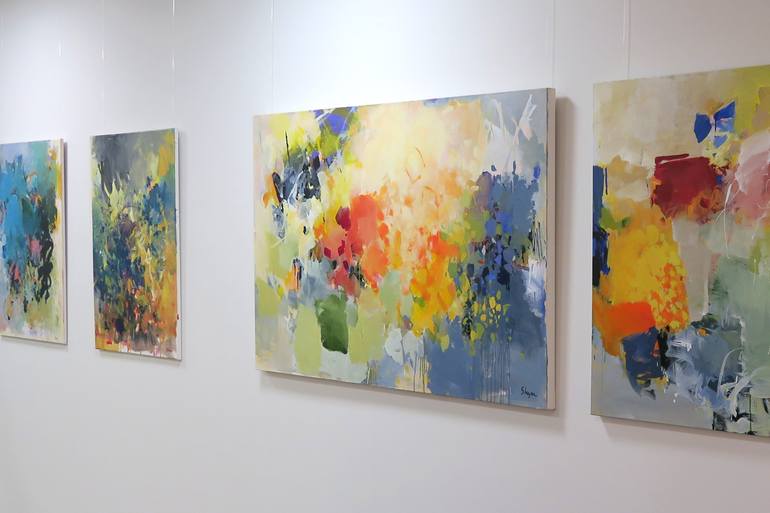 Original Abstract Expressionism Abstract Painting by Thomas Steyer