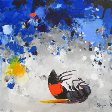 Original Abstract Expressionism Animal Paintings by Thomas Steyer