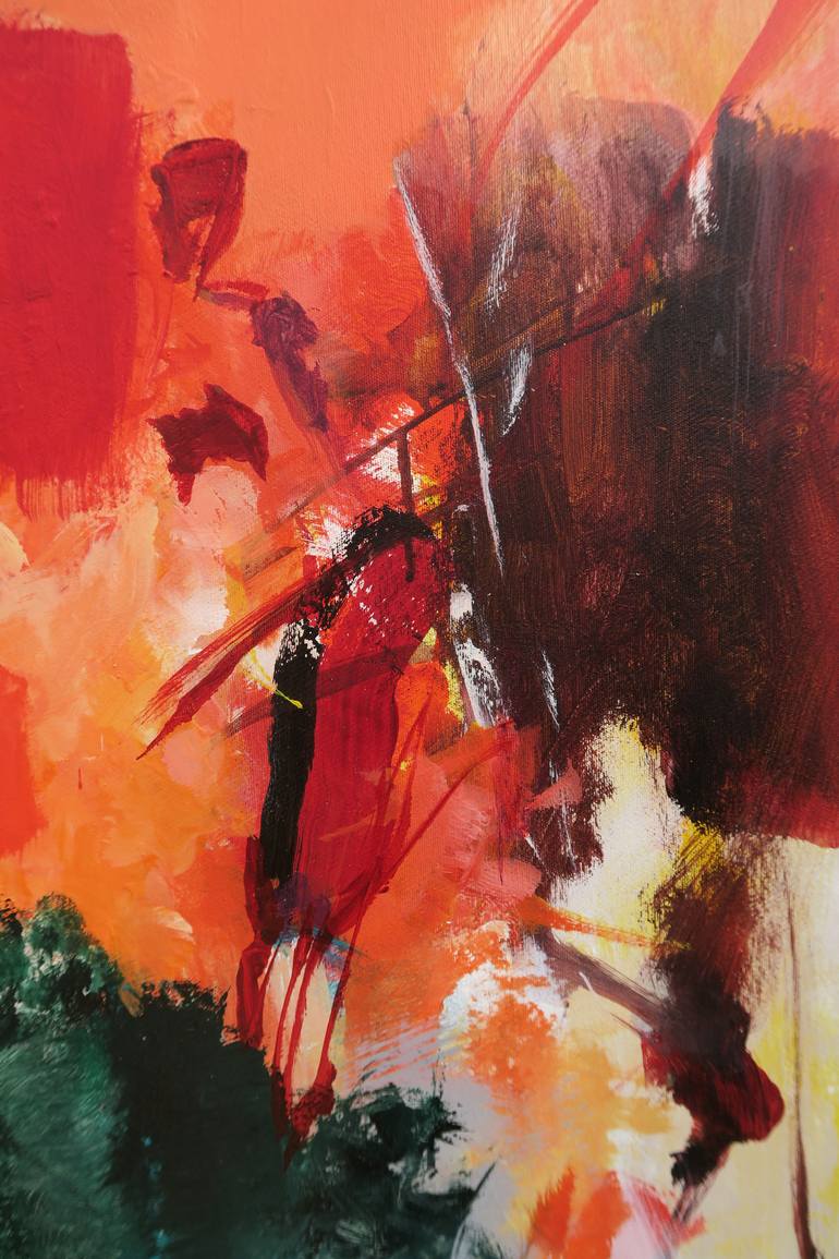 Original Abstract Expressionism Abstract Painting by Thomas Steyer