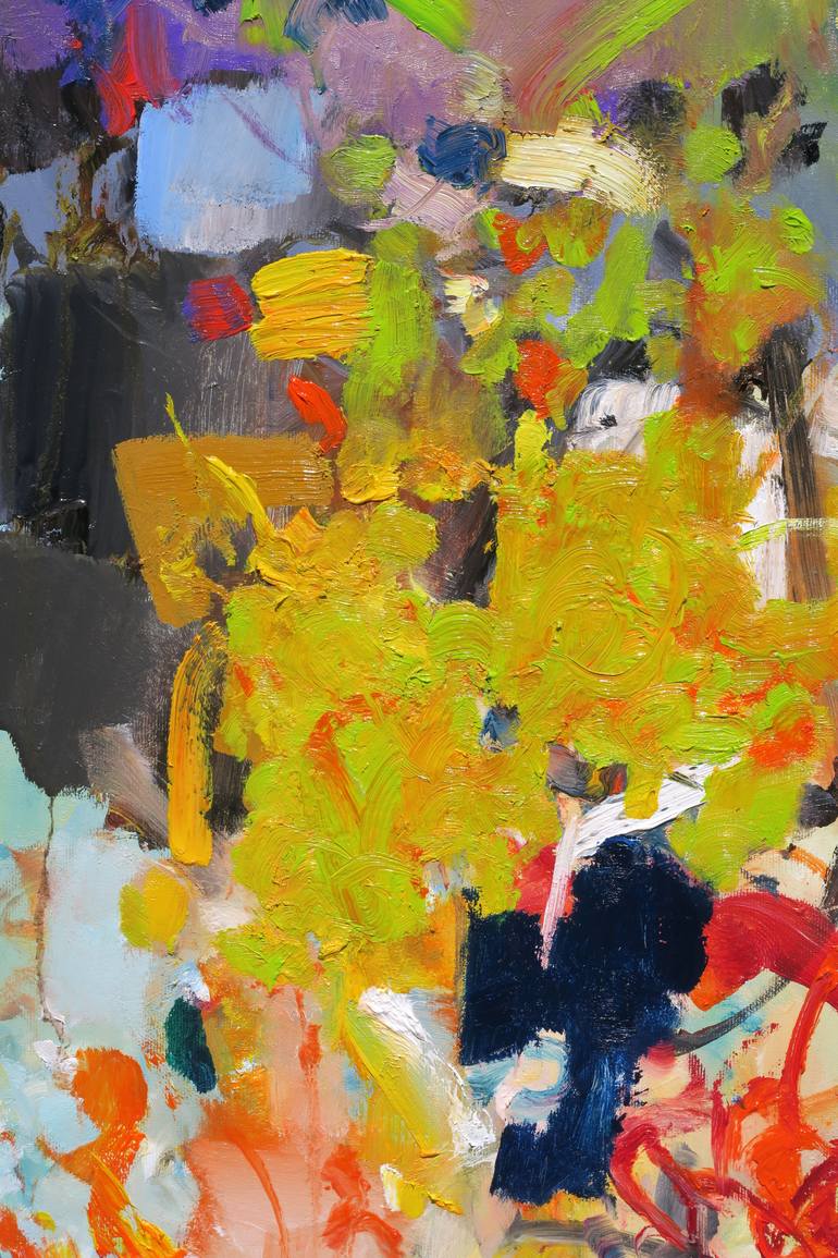 Original Abstract Expressionism Abstract Painting by Thomas Steyer