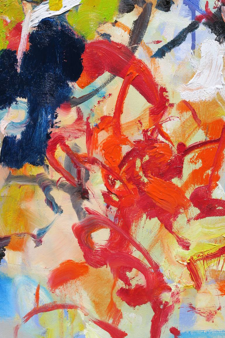 Original Abstract Expressionism Abstract Painting by Thomas Steyer