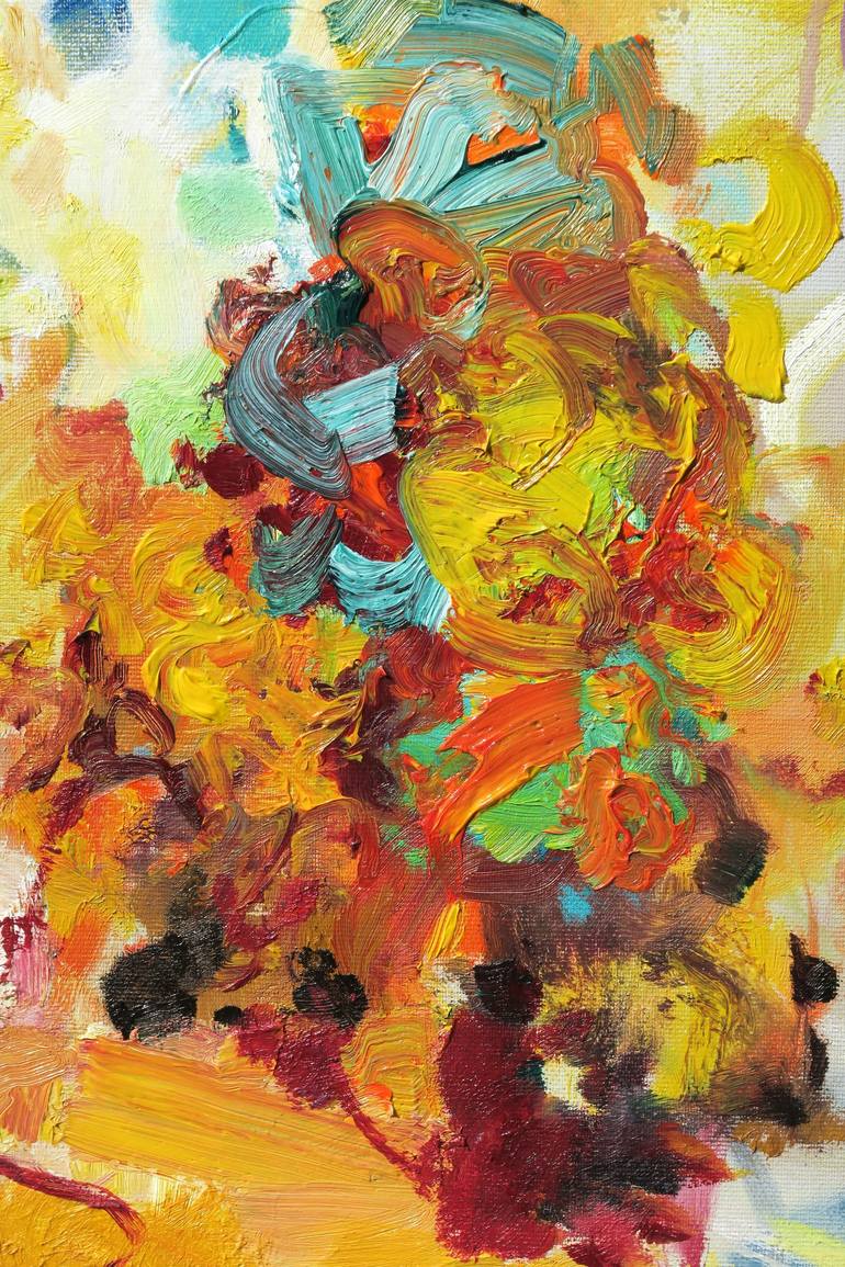 Original Abstract Expressionism Abstract Painting by Thomas Steyer