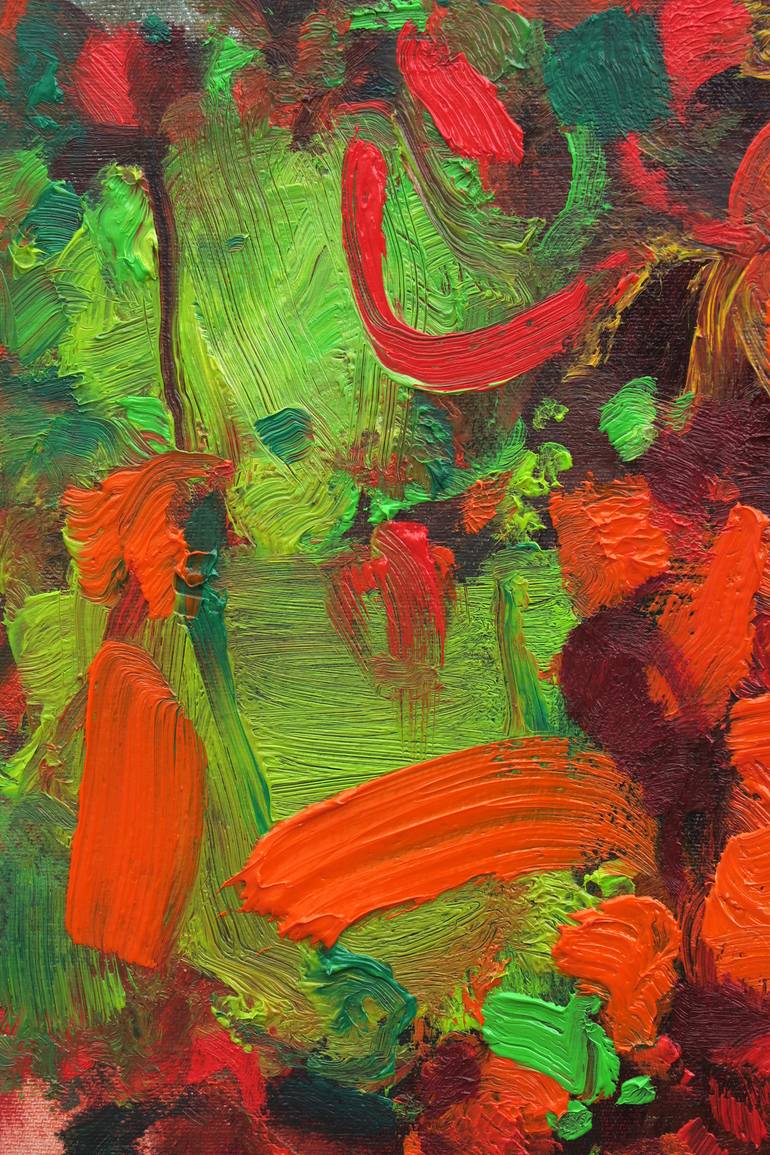 Original Abstract Expressionism Abstract Painting by Thomas Steyer