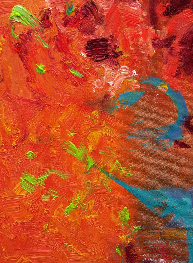 Original Abstract Expressionism Abstract Painting by Thomas Steyer