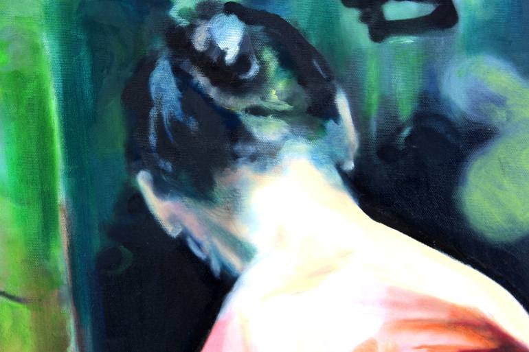 Original Figurative Water Painting by Pelin Çelik