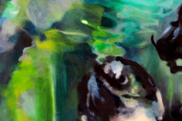 Original Figurative Water Painting by Pelin Çelik