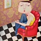 “ Cherish the Memory of Her First Prize “（SOLD） by Jiahui WU