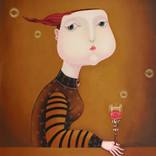 “ A Glass of Mellow Wine ” by Jiahui WU