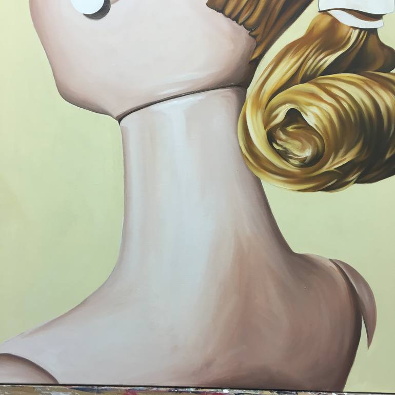 Original Figurative Pop Culture/Celebrity Painting by Kathryn Mecca