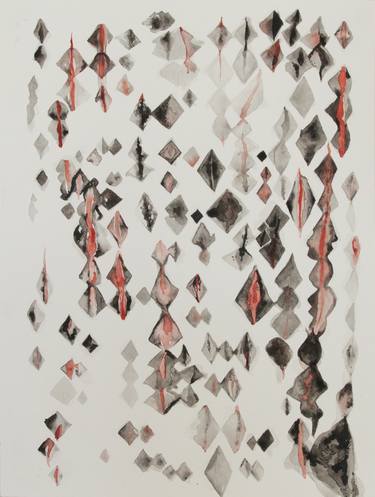 Print of Patterns Paintings by Katalin Tesch