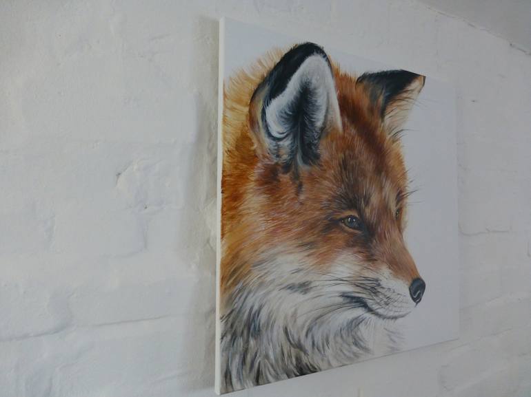 Original Fine Art Animal Painting by Amanda Lakin