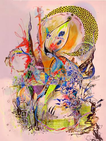 Print of Digital Art Women Mixed Media by Indira Iofeye