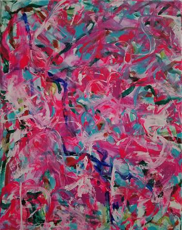 Original Abstract Expressionism Abstract Paintings by Lori Warrick