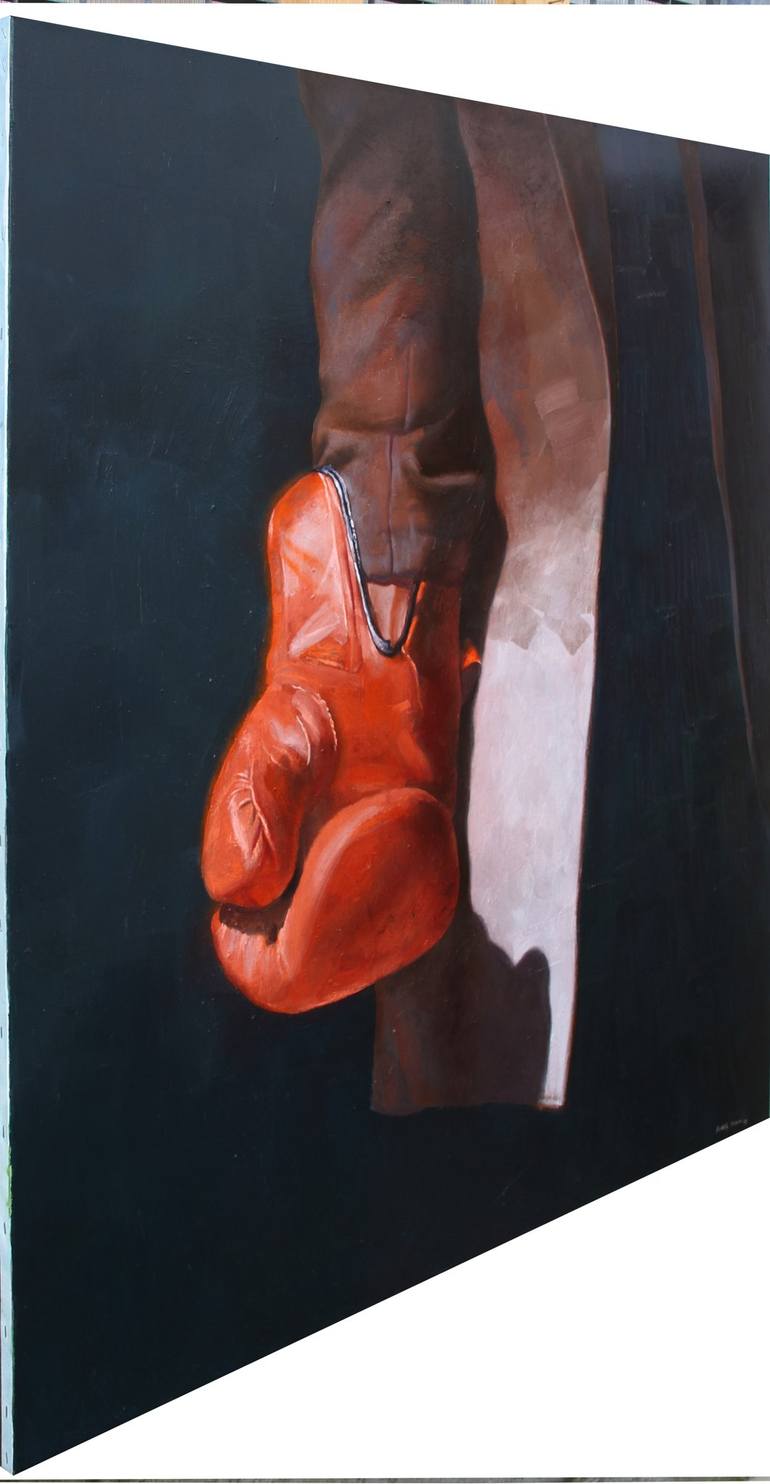 Boxing Glove Painting by Rudolf Kosow | Saatchi Art