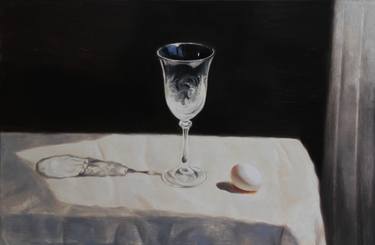 Still Life with Wine Glass and Egg thumb