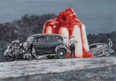 Original Car Paintings by Rudolf Kosow