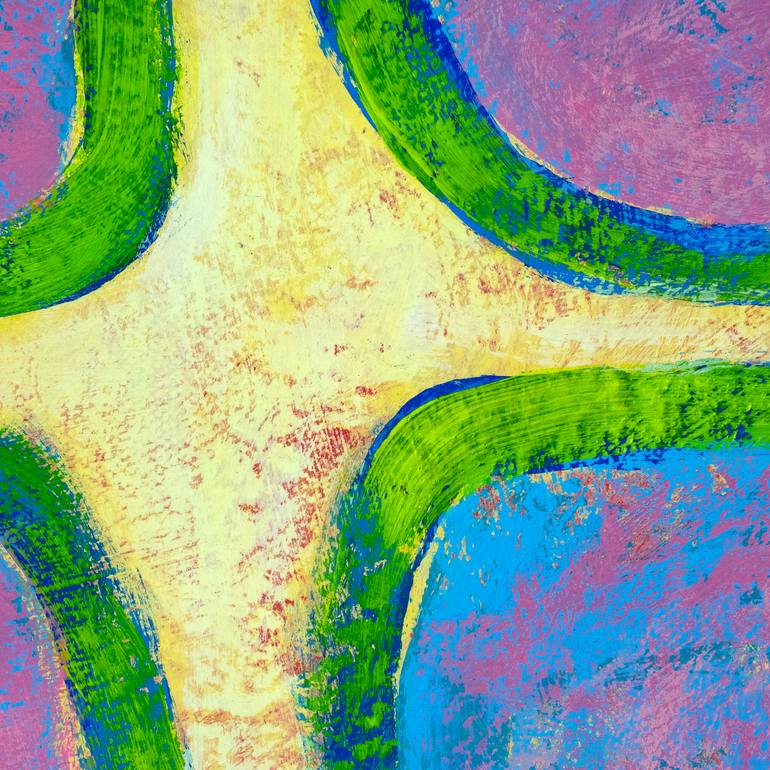 Original Conceptual Abstract Painting by Daniel Stroup