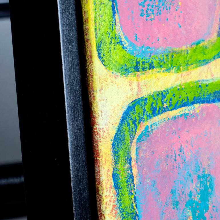 Original Conceptual Abstract Painting by Daniel Stroup