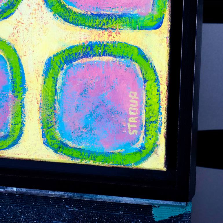 Original Conceptual Abstract Painting by Daniel Stroup