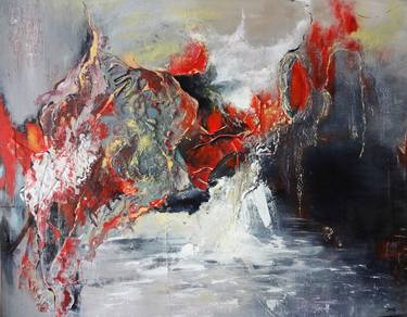 Original Abstract Paintings by Ineke Duyndam-Kester