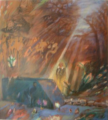 Original Expressionism Religious Paintings by Charles Wesley