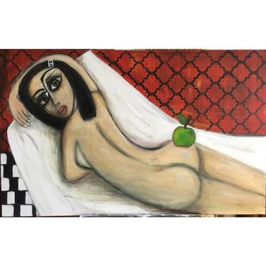 Original Women Painting by martha solorzano