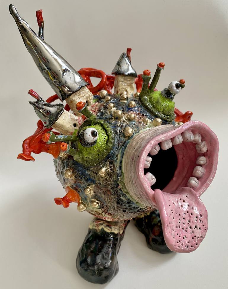 Original Contemporary Humor Sculpture by Margaret Ann Withers
