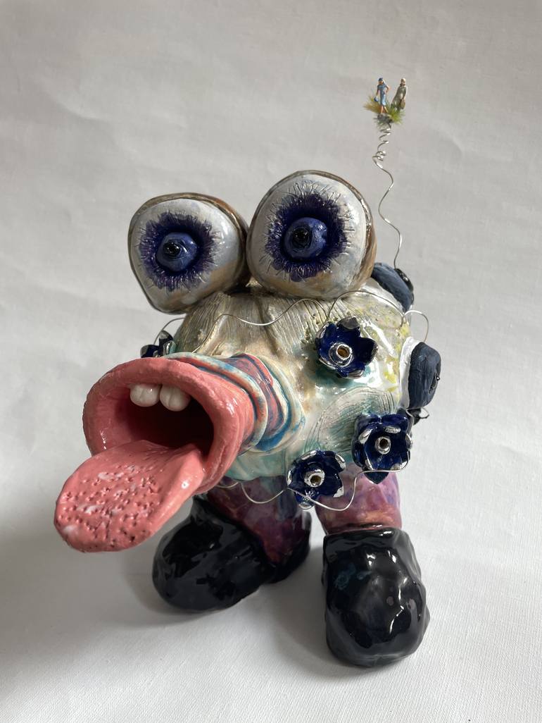 Original Humor Sculpture by Margaret Ann Withers