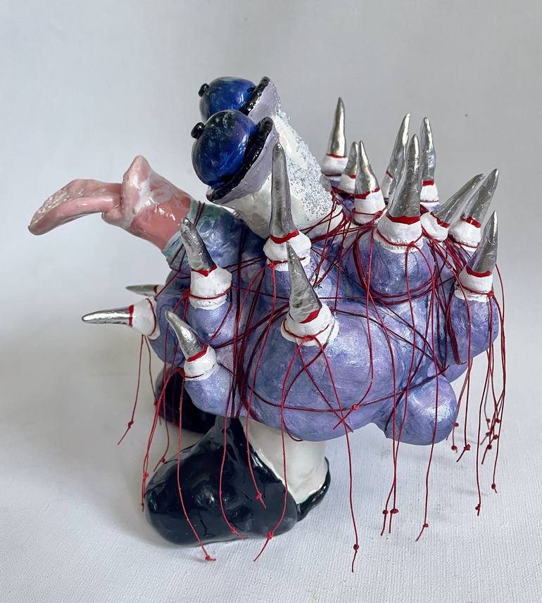 Original Contemporary Fantasy Sculpture by Margaret Ann Withers