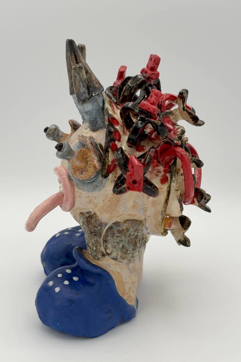 Original Contemporary Humor Sculpture by Margaret Ann Withers