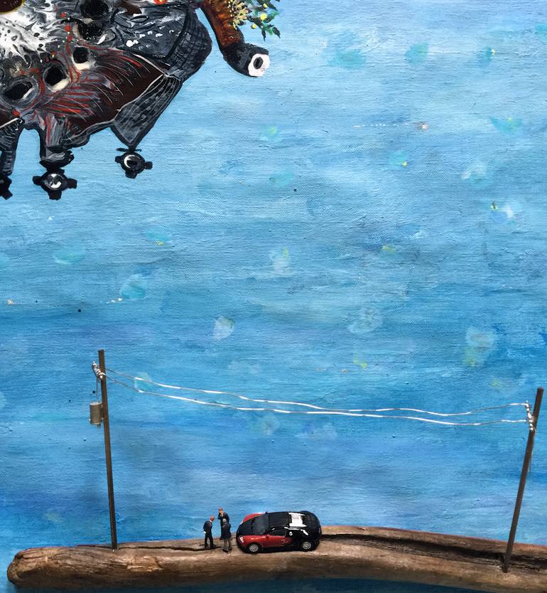 Original Contemporary Water Mixed Media by Margaret Ann Withers