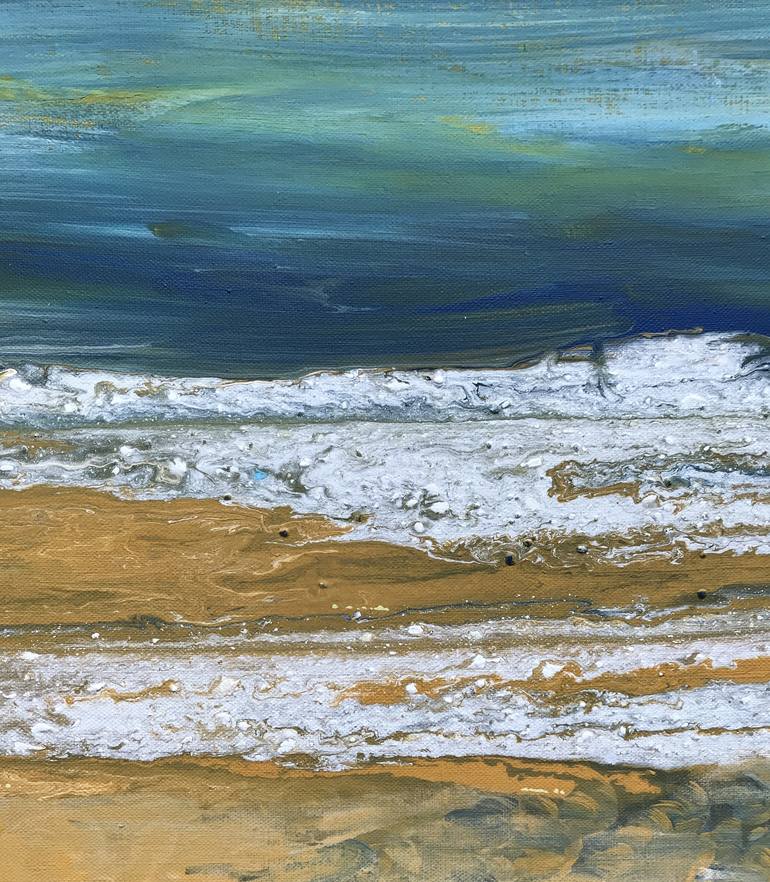 Original Modern Beach Painting by Margaret Ann Withers