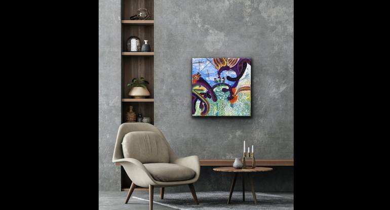 Original Abstract Painting by Margaret Ann Withers