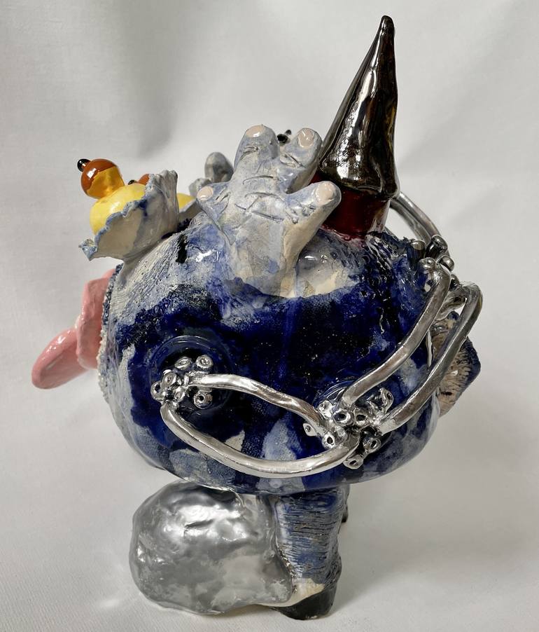 Original Surrealism Abstract Sculpture by Margaret Ann Withers