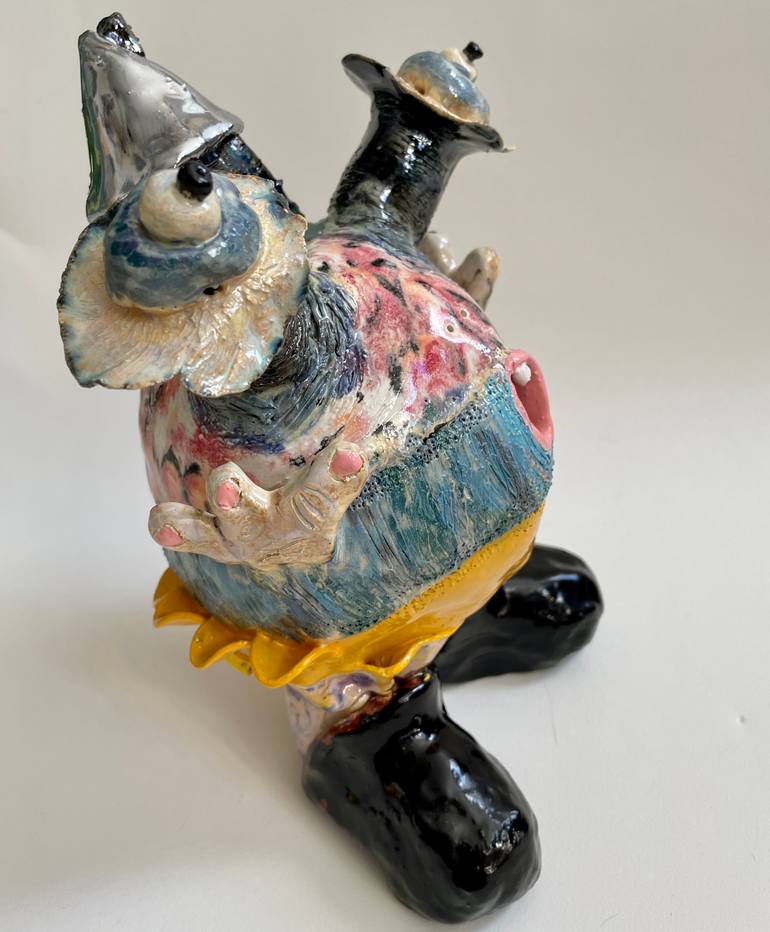 Original Contemporary Performing Arts Sculpture by Margaret Ann Withers