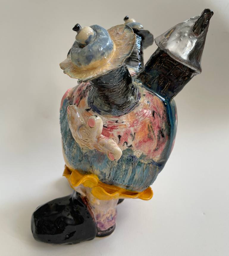 Original Contemporary Performing Arts Sculpture by Margaret Ann Withers