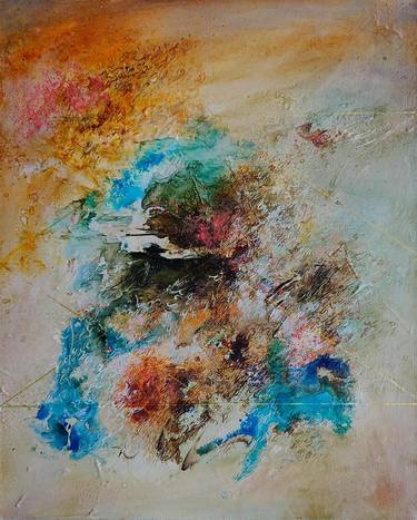 Original Contemporary Abstract Painting by Gaurii S Kumaar