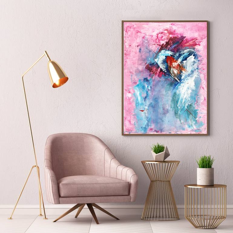 Original Abstract Expressionism Abstract Painting by Gaurii S Kumaar