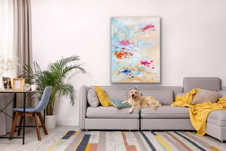 Original Abstract Nature Painting by Gaurii S Kumaar