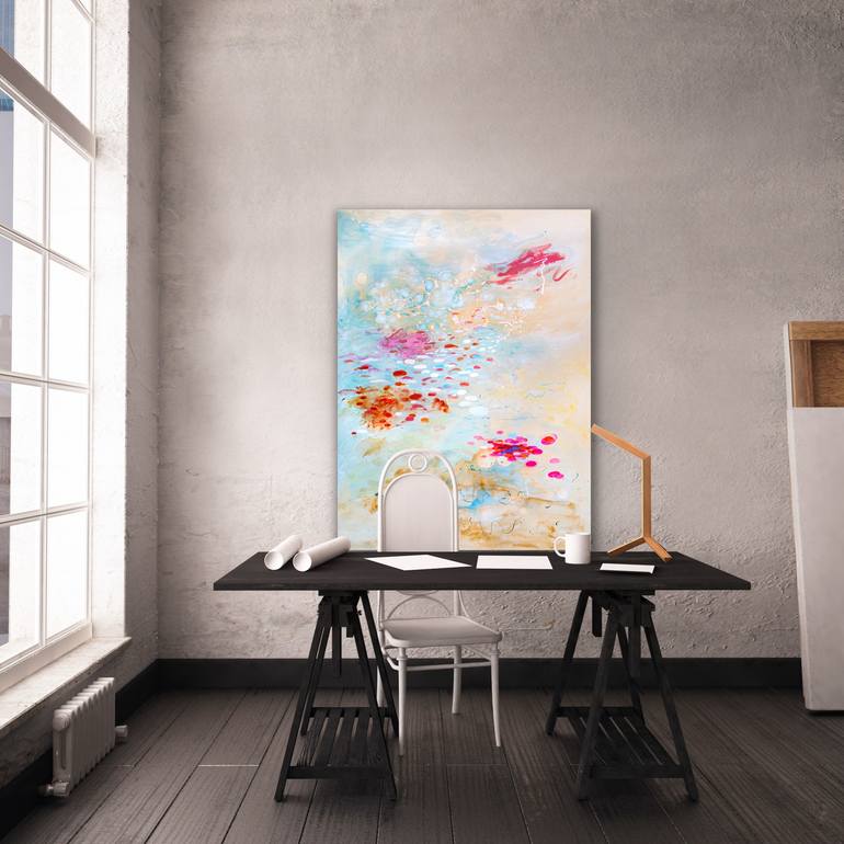 Original Abstract Nature Painting by Gaurii S Kumaar