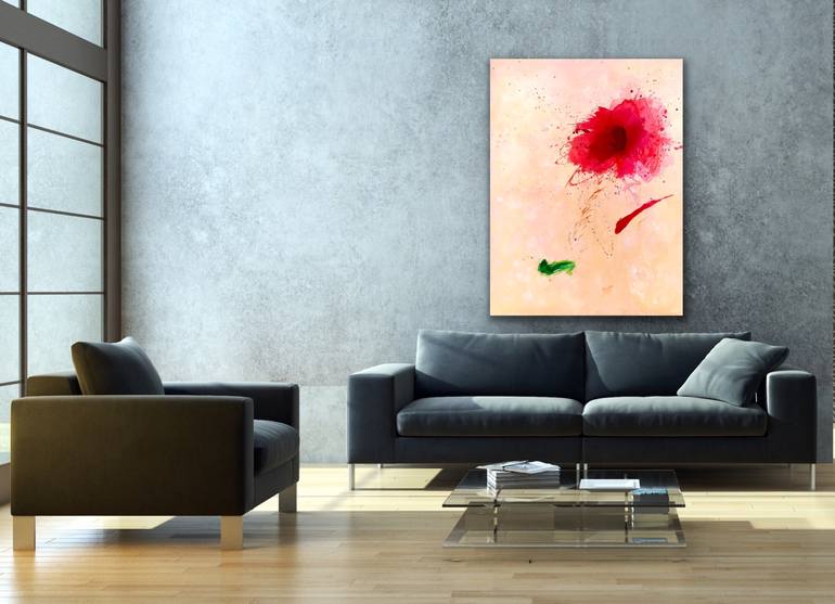 Original Abstract Expressionism Abstract Painting by Deepa Koshaley